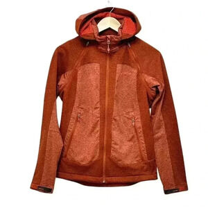 Lafuma x Montblanc Outdoor Full Zip Performance Jacket Gorpcore Orange Women's S
